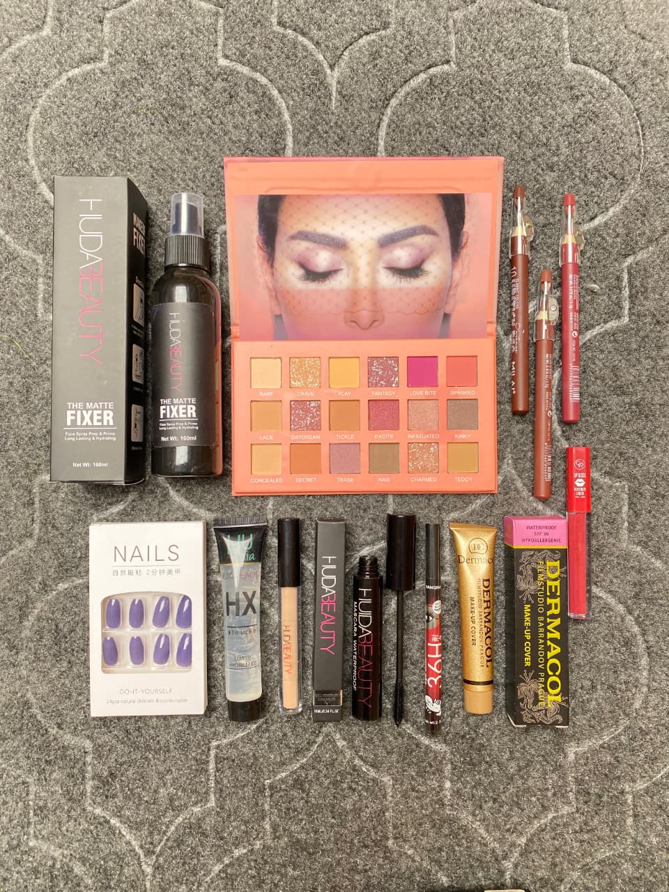 Complete Makeup & Beauty Deal Kit – Full Face Makeup Set with Nail Polish
